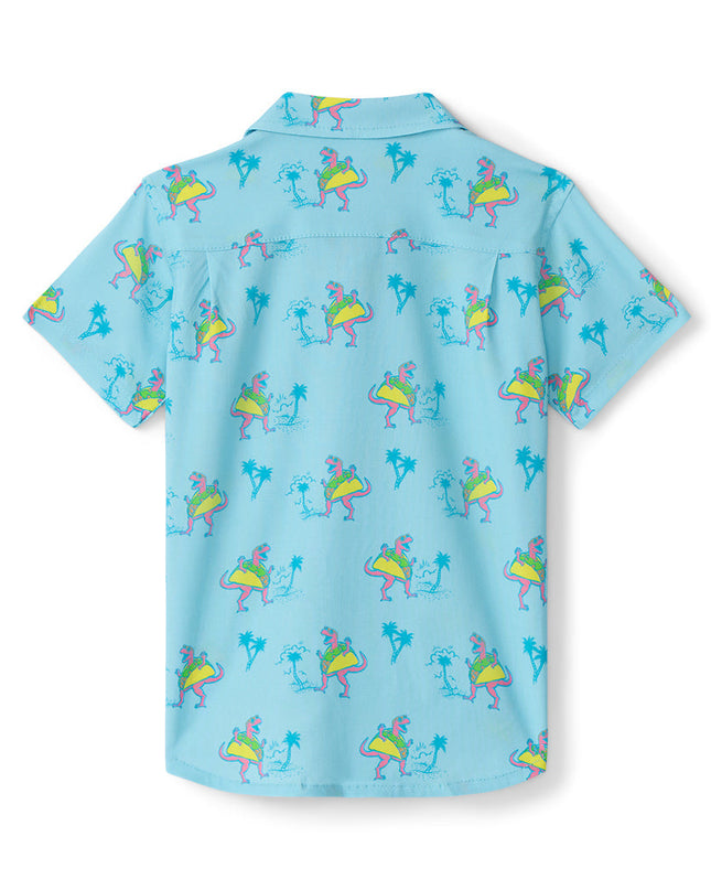 Toddler Boy's Tacosaurus Hawaiian Shirt