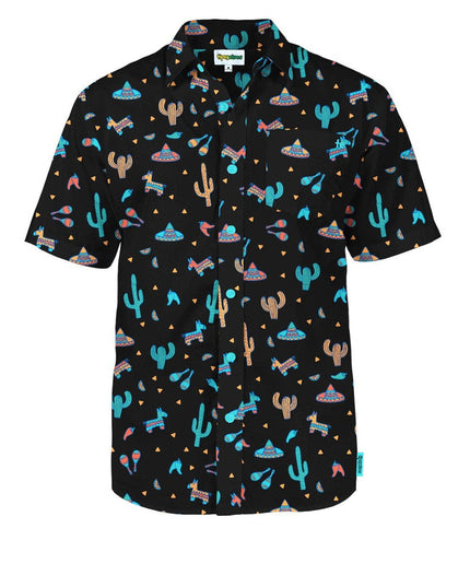 Men's Midnight Fiesta Hawaiian Shirt