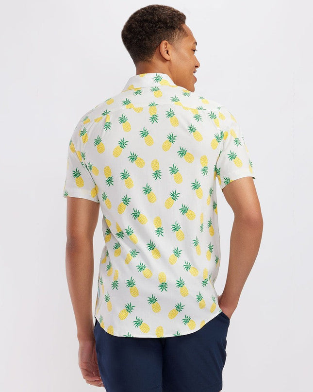 Men's Pineapple Parade Hawaiian Shirt