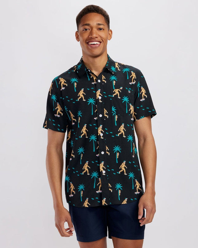 Men's Sasquatch Shredder Hawaiian Shirt