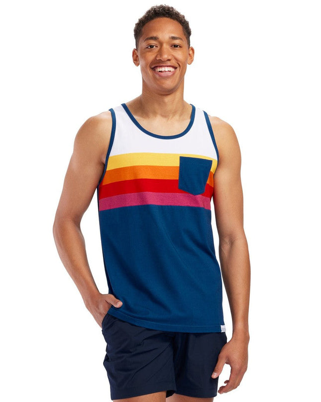 Men's Slice of Sunset Tank Top