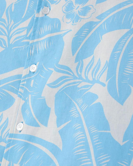 Men's Frond of Paradise Linen Cabana Shirt