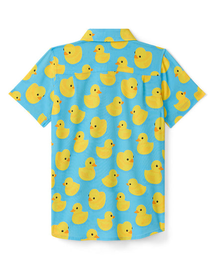 Boy's Rubber Ducky Hawaiian Shirt