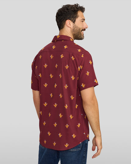Men's Handy Thanksgiving Button Down Shirt