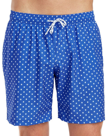 Star Spangled Stretch Swim Trunks - 7.5" Inseam