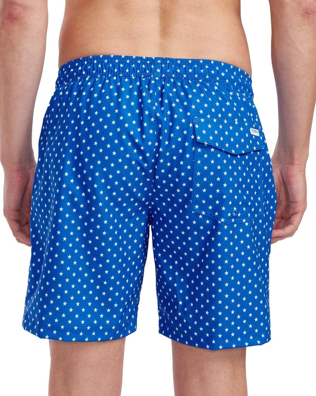 Star Spangled Stretch Swim Trunks - 7.5" Inseam