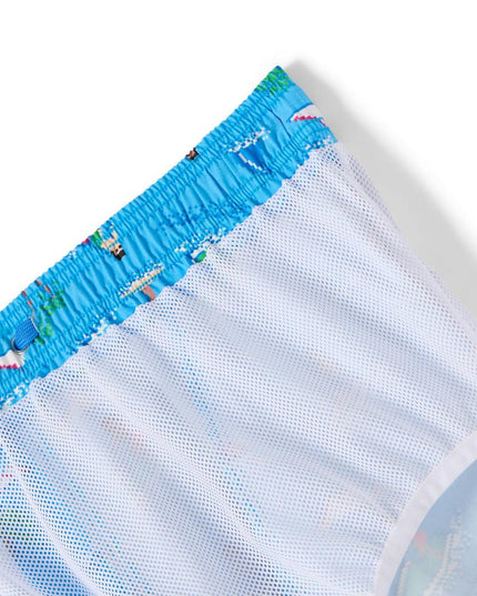 Aquaholic Stretch Swim Trunks - 6" Inseam