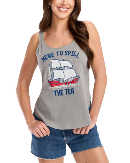 Women's Spill the Tea Tank Top