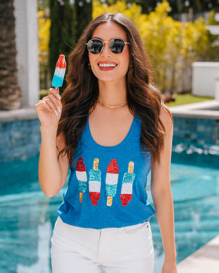 Women's Grand Finale Sequin Tank Top