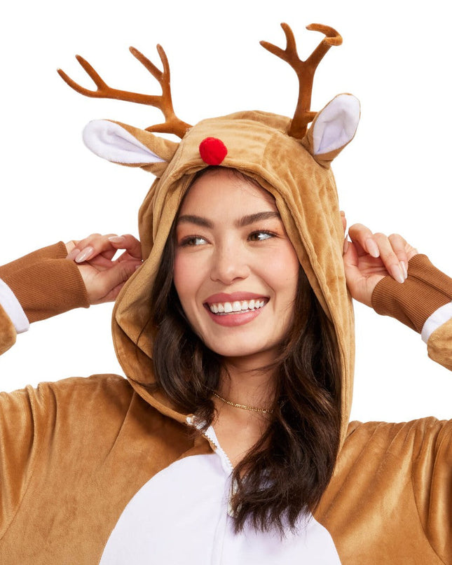 Matching Rudolph Family Jumpsuits