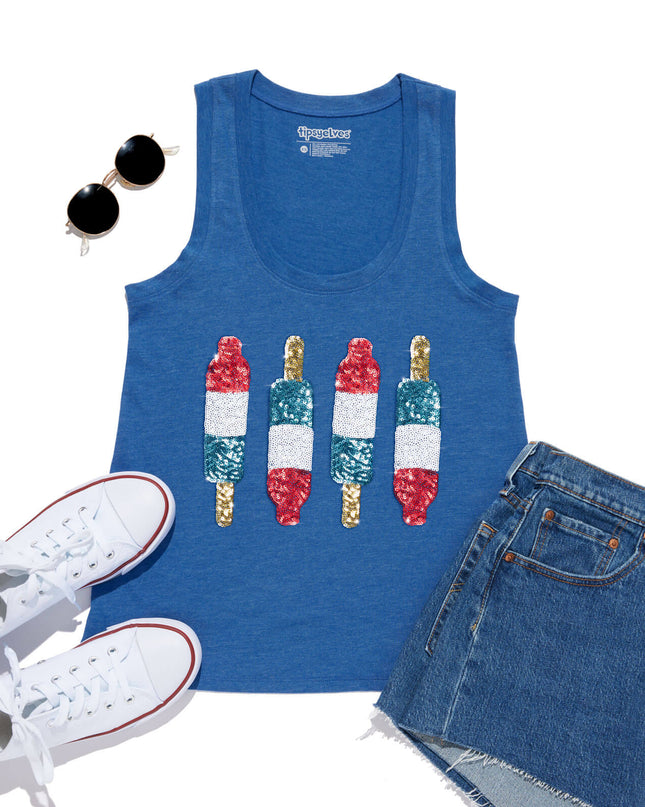 Women's Grand Finale Sequin Tank Top