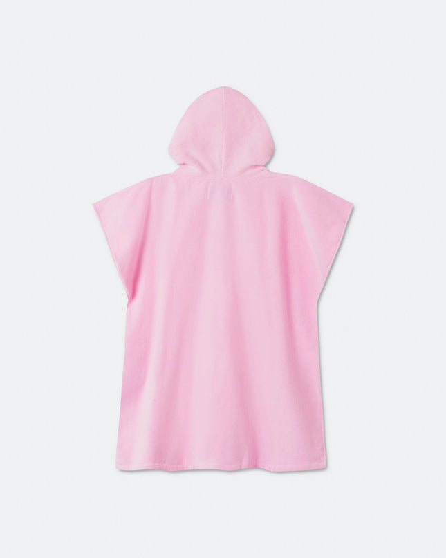 Kids Bubblegum Pink Towel Poncho