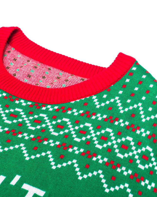 Todd and Margo Carpet Wet Knitted Sweater