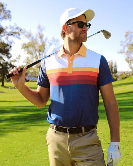 Men's Slice of Sunset Polo Shirt