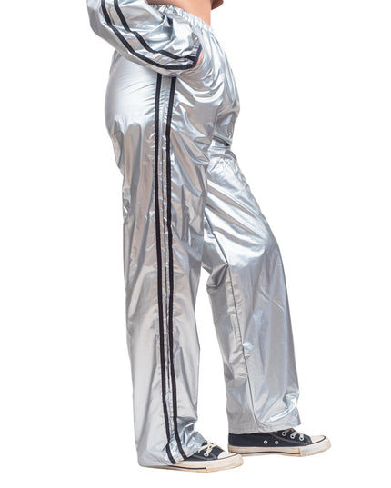 Todd & Margo Shiny Silver Workout Set