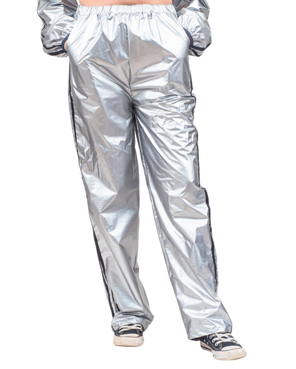 Todd & Margo Shiny Silver Workout Set