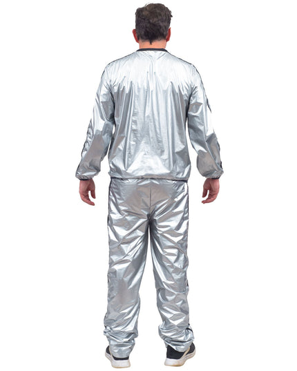 Todd & Margo Shiny Silver Workout Set