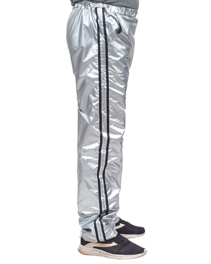 Todd & Margo Shiny Silver Workout Set