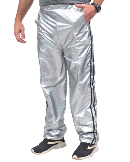 Todd & Margo Shiny Silver Workout Set