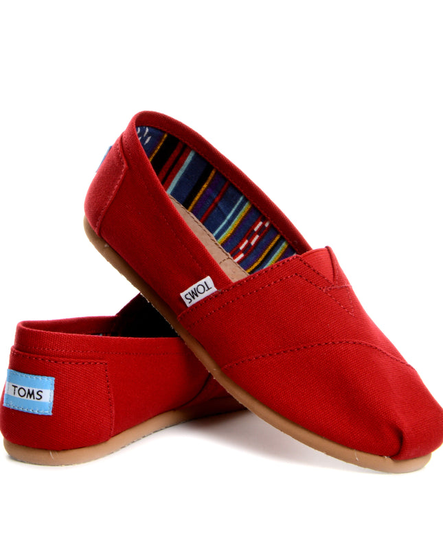 TOMS Classic - Rote Hausschuhe