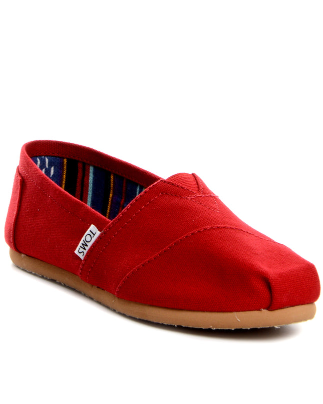 TOMS Classic - Rote Hausschuhe