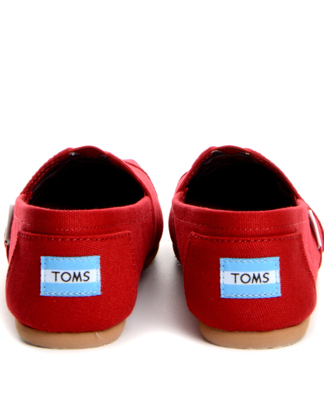 TOMS Classic - Rote Hausschuhe