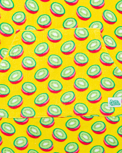 Tropischer Kiwi-Handtuchponcho