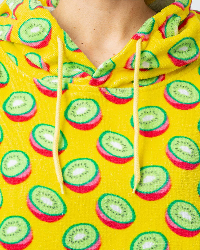 Tropischer Kiwi-Handtuchponcho