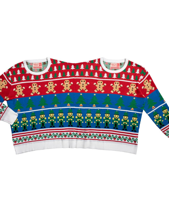 Zwei-Personen-Weihnachtskostümpullover