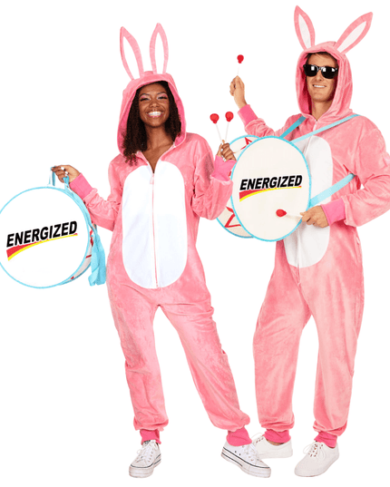 Matching Energetic Bunny Couples Costumes