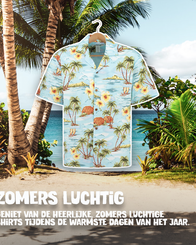 Hawaiihemd-Leben-in-Hawaii-Thema