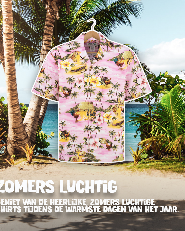 Hawaiihemd-Inselabenteuer-Thema