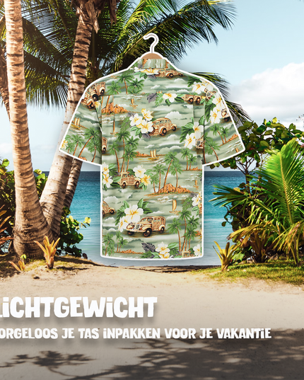 Hawaiihemd mit Blumen aus Hawaii