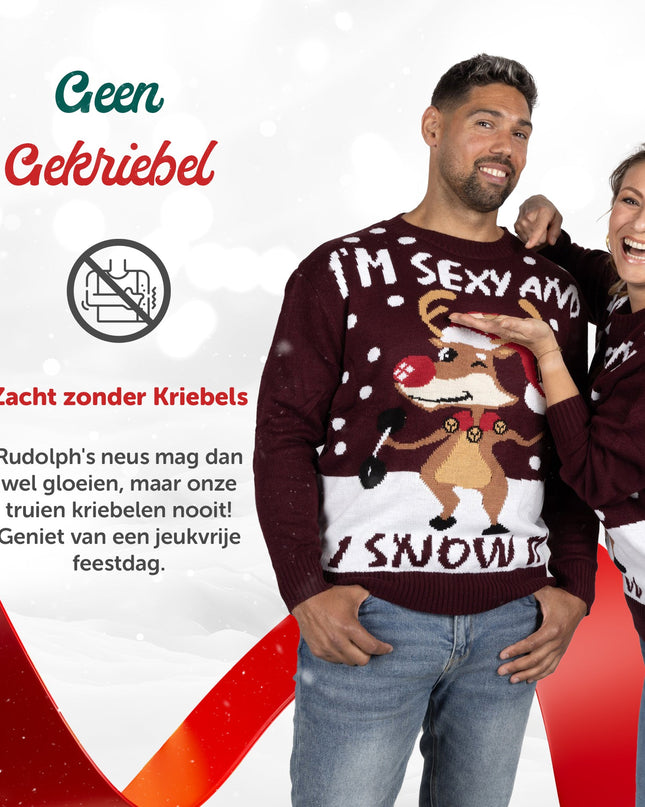 Ich bin sexy und ich schneie es Weihnachtspullover