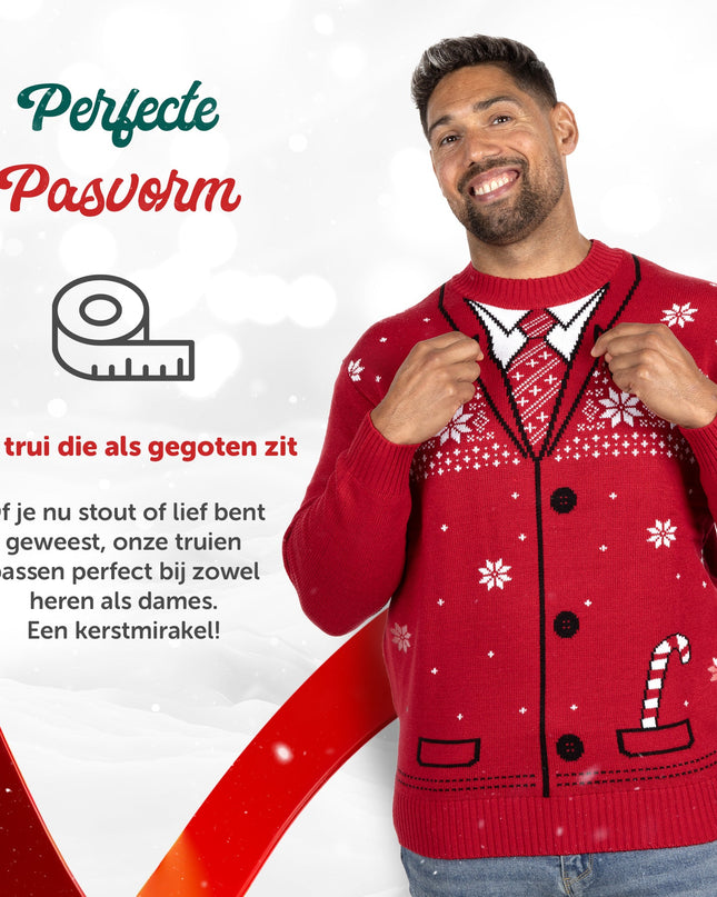 Weihnachtspullover mit schönem Weihnachtsdesign