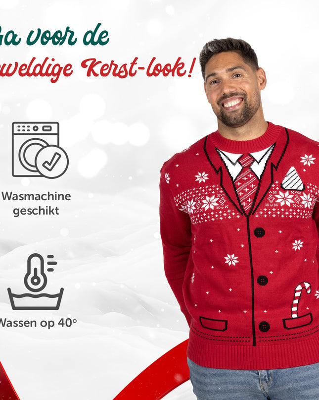 Weihnachtspullover mit schönem Weihnachtsdesign