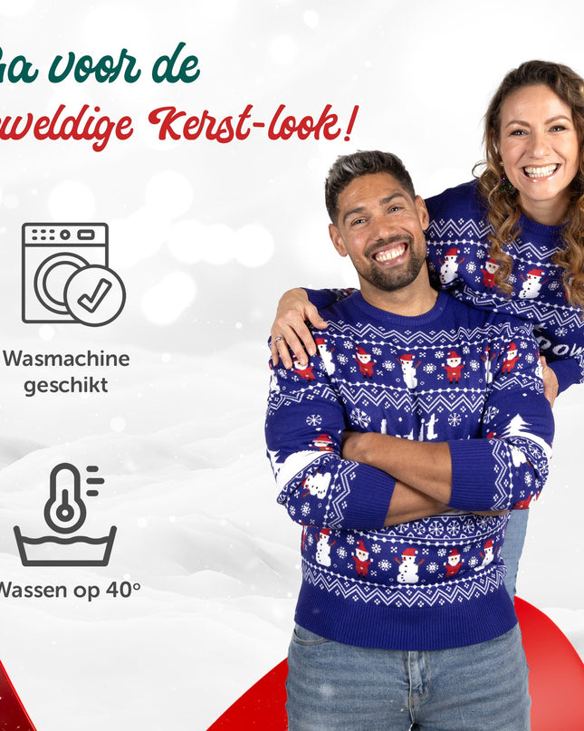 Marius Weihnachtspullover für Damen mit dem Motiv „Let it Snow“