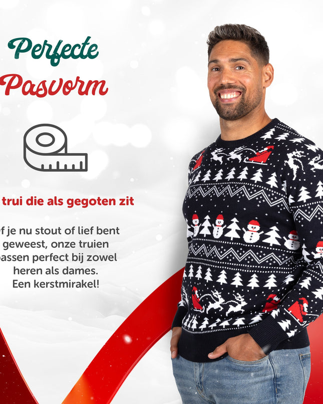 Weihnachtspullover Marius für Damen im stilvollen Weihnachtsdesign
