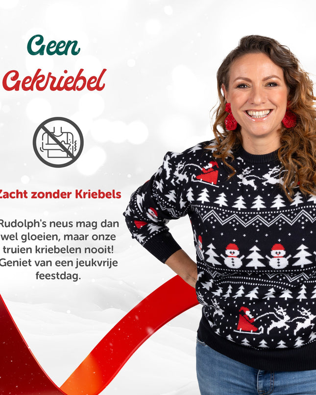 Weihnachtspullover Marius für Damen im stilvollen Weihnachtsdesign