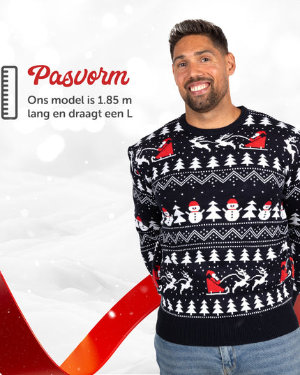 Weihnachtspullover Marius für Damen im stilvollen Weihnachtsdesign