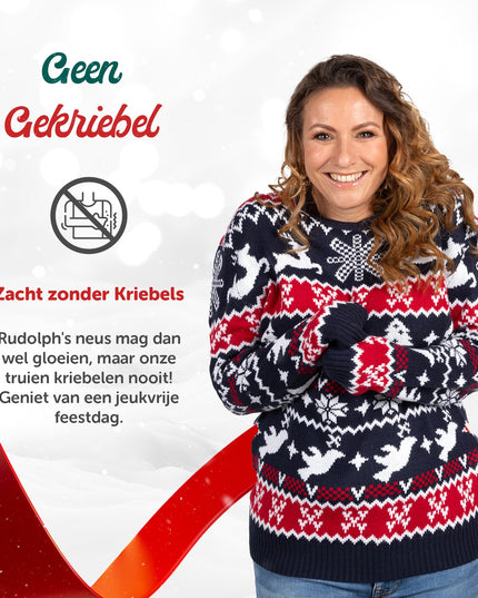 Weihnachtspullover Marius für Damen im traditionellen, gemütlichen Stil