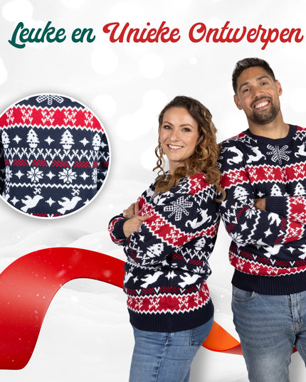 Weihnachtspullover Marius für Damen im traditionellen, gemütlichen Stil