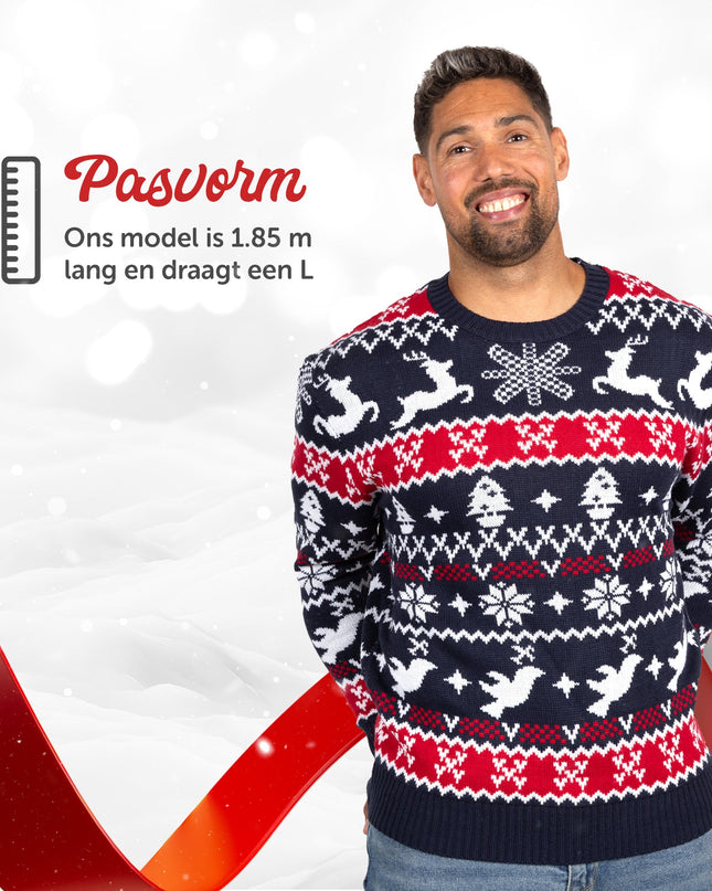 Weihnachtspullover Marius für Damen im traditionellen, gemütlichen Stil