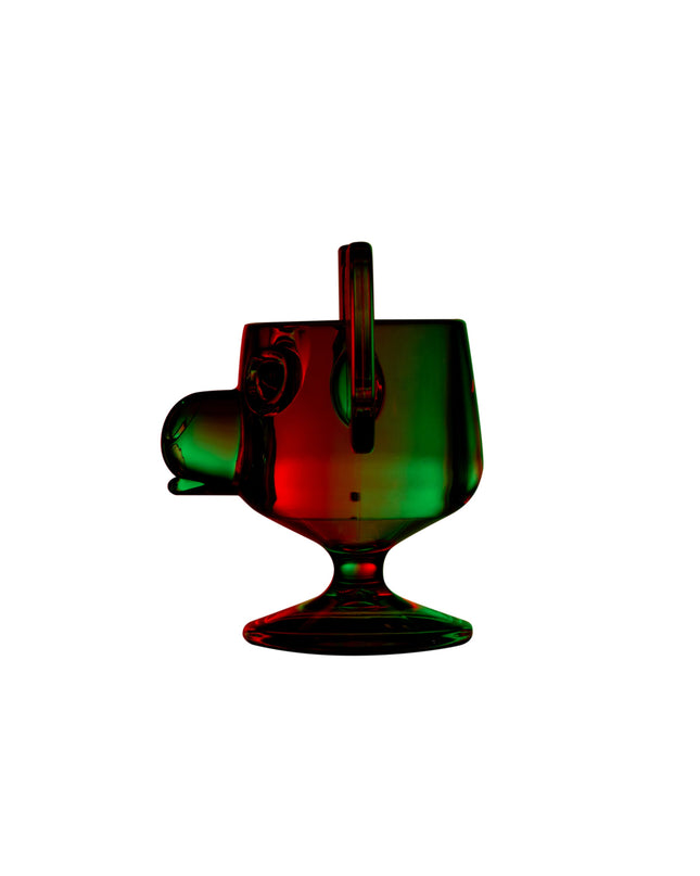 Weihnachtsbecher mit Elchmotiv aus dem Film „Vacation Movie“ aus Acryl