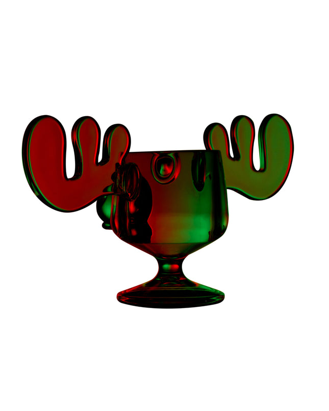Vacation Movie Moose Acrylic Christmas Mug