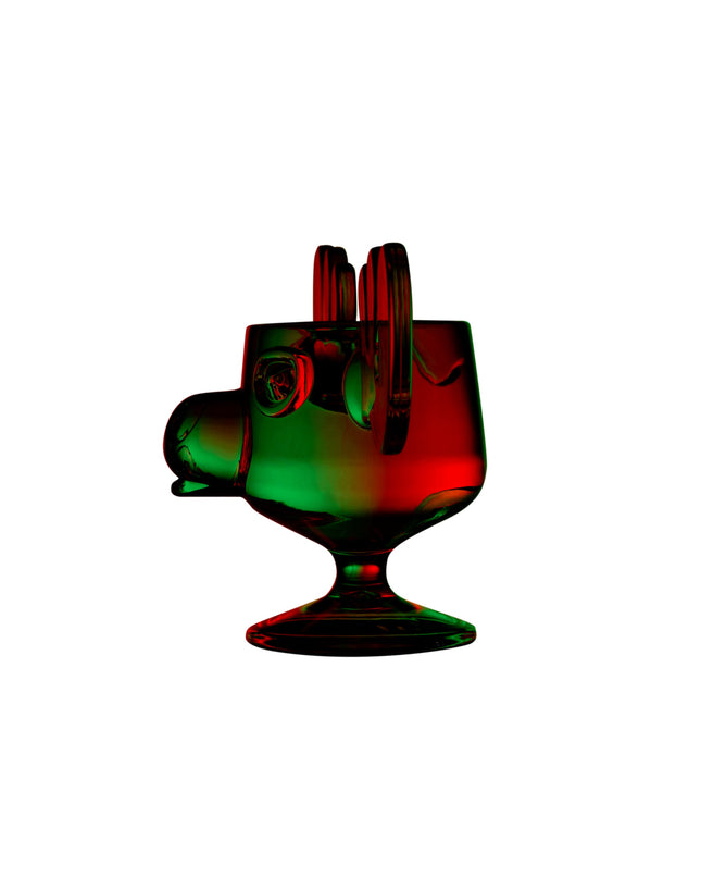 Weihnachtsbecher mit Elchmotiv aus dem Film „Vacation Movie“ aus Acryl