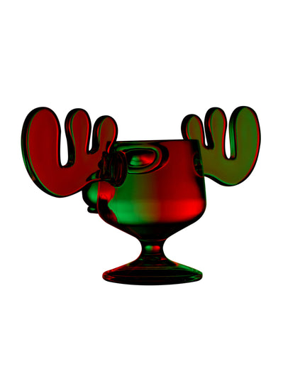 Vacation Movie Moose Acrylic Christmas Mug