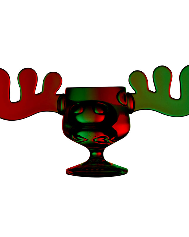Weihnachtsbecher mit Elchmotiv aus dem Film „Vacation Movie“ aus Acryl
