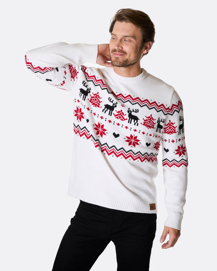 Men's Classic Christmas Sweater for Timeless Festivities