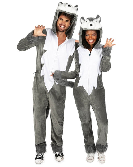 Matching Wolf Couples Costumes